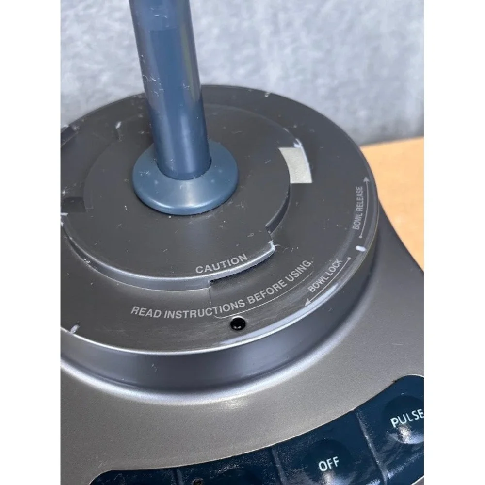 Cuisinart FP-8 Food Processor Base Replacement‎ Gunmetal Grey Elemental 8-Cup